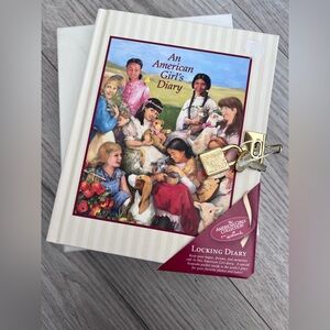 American Girls Collection Diary With Lock And Key Hallmark Vintage Journal